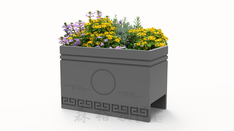 馬鞍式護欄花箱