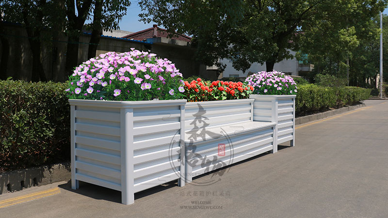 景觀鋁合金花箱座椅 景觀鋁合金花箱座椅