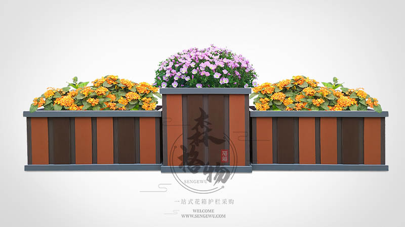 加厚包邊鈑金花箱組合 加厚包邊鈑金花箱組合