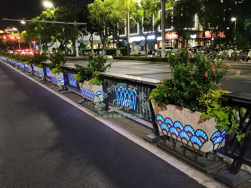市政景觀燈光花箱隔離護欄 市政景觀燈光花箱隔離護欄