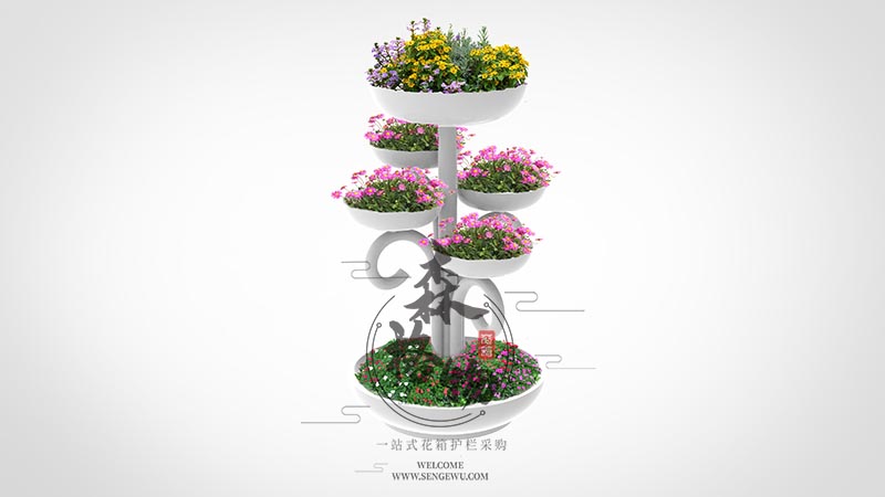 鐵樹開花小型立體花架