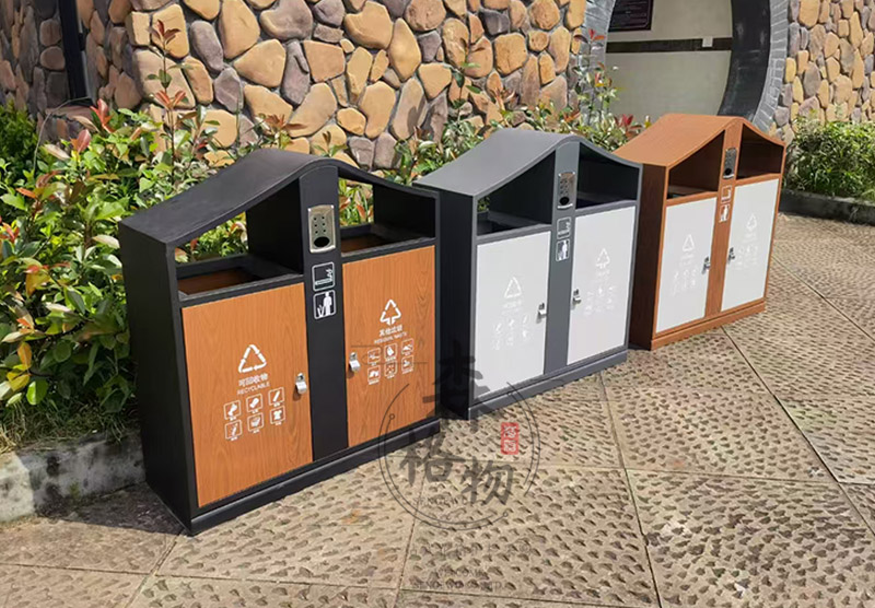 戶外房子型垃圾箱